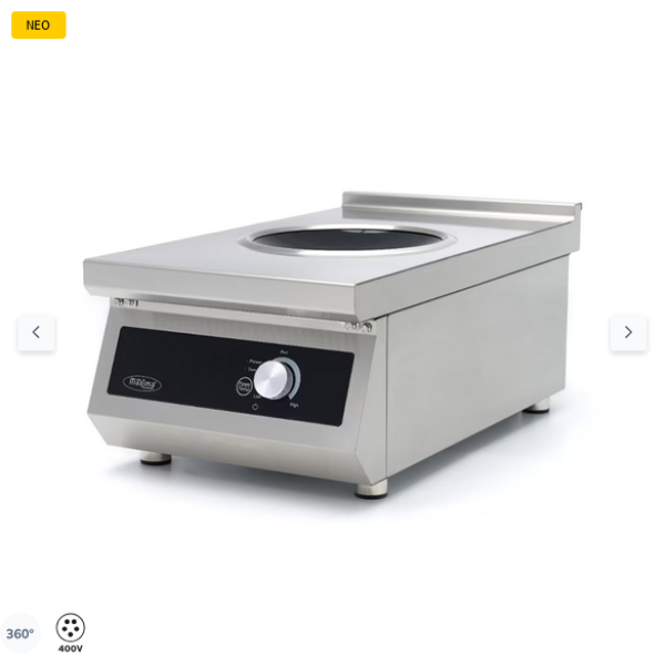  Επαγωγική εστία γουόκ 700 – Ø28cm – 5000W